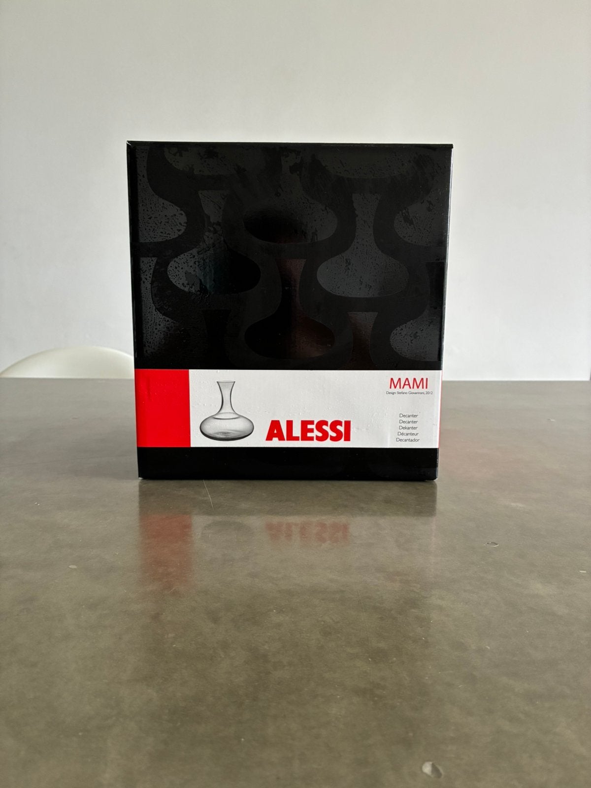 Alessi Mami decanter, Ophalen, Overige typen, Modern, Glas