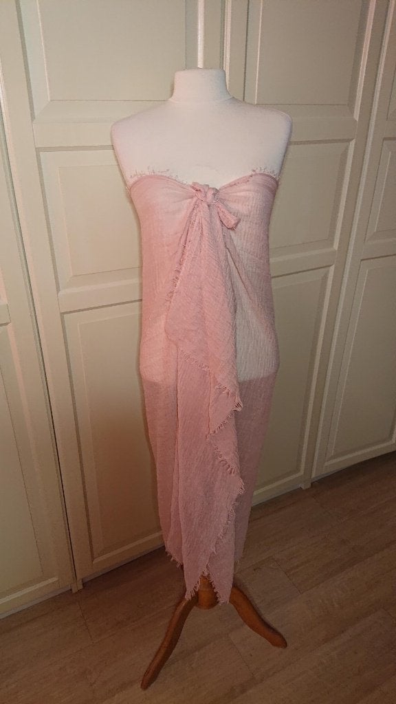 Diverse pareo sarong sauna omslagdoek extra breed roze/paars, Kleding | Dames, Ophalen of Verzenden, Nieuw, Roze, Overige typen