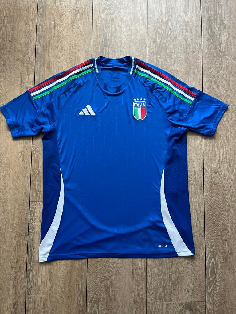 Origineel Italië voetbalshirt, maat XL, Blauw, Blauw, Maat 56/58 (XL), Ophalen of Verzenden, Zo goed als nieuw