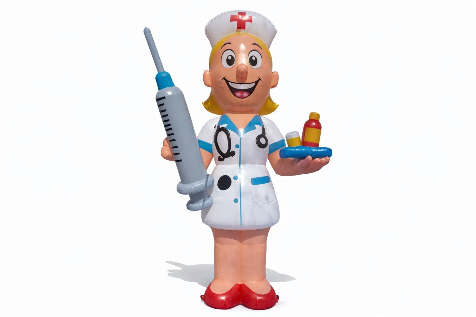 zuster opblaasfiguur te koop, Vtverhuur, Nieuw, Info@vtverhuur.nl, Ophalen of Verzenden