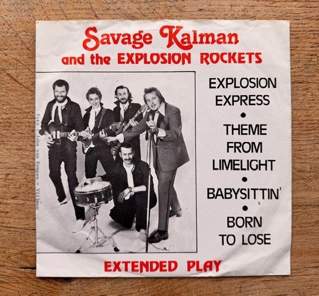 Savage Kalman & explosion rockets - Explosion express EP, 7 inch, Ophalen of Verzenden, Zo goed als nieuw, Pop