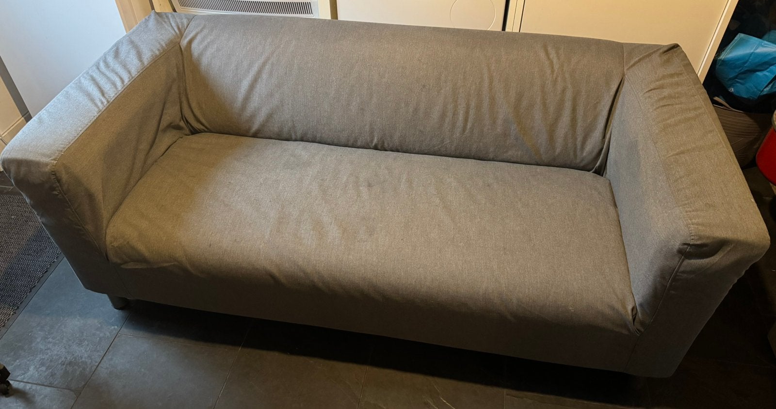 Te koop klippan bank IKEA, Ophalen, Gebruikt, 150 tot 200 cm, Tweepersoons