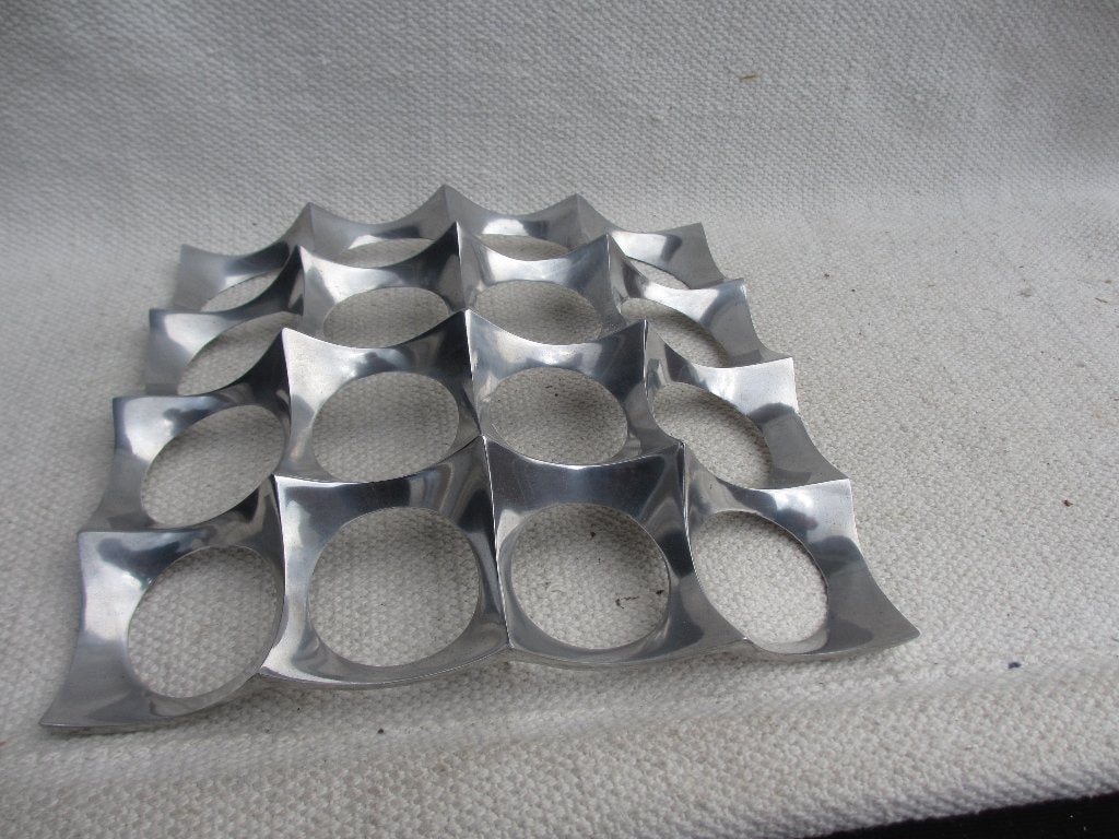 Bart van Heesch design aluminium fruitschaal, Huis en Inrichting, Woonaccessoires | Schalen en Manden, Schaal, Ophalen of Verzenden