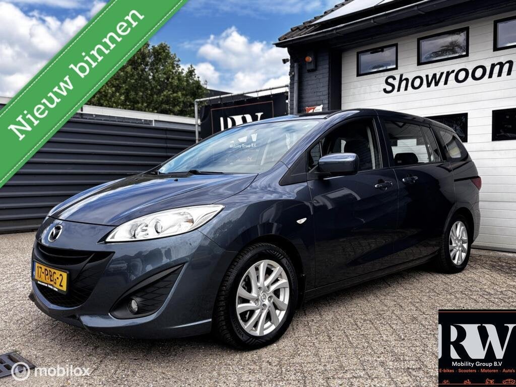 Mazda 5 1.8 Business * 7 Persoons * NIEUWE APK*AIRCO*, Auto's, Mazda, Voorwielaandrijving, Euro 5, Gebruikt, 1370 kg