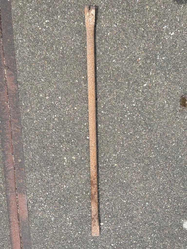 Antiek PAARDEN DISSEL / TREKBALK, Ophalen, Gebruikt, Overige soorten