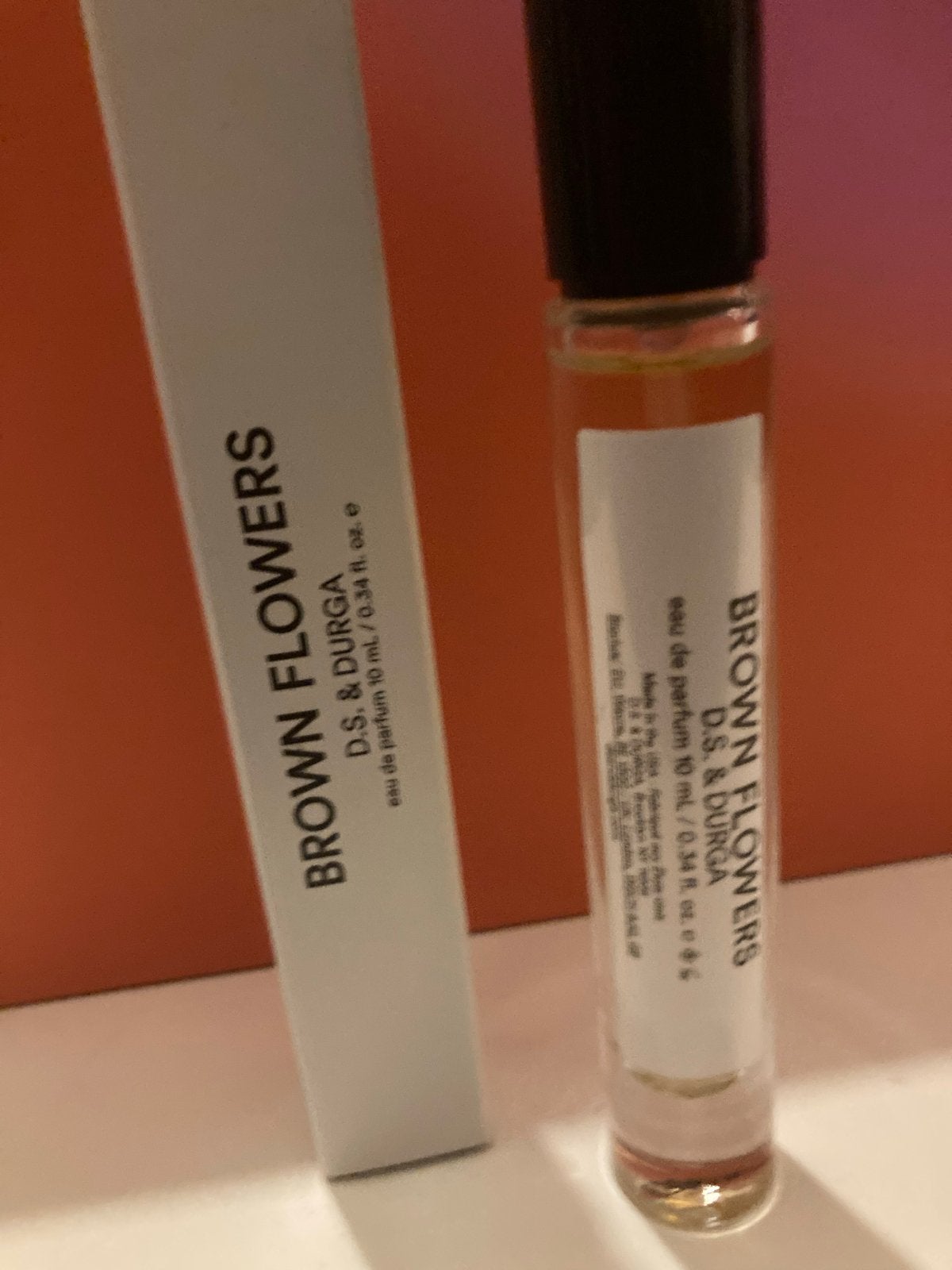 D.S. & Durga Brown Flowers Eau de Parfum 10ml Rollerball, Verzenden, Zo goed als nieuw