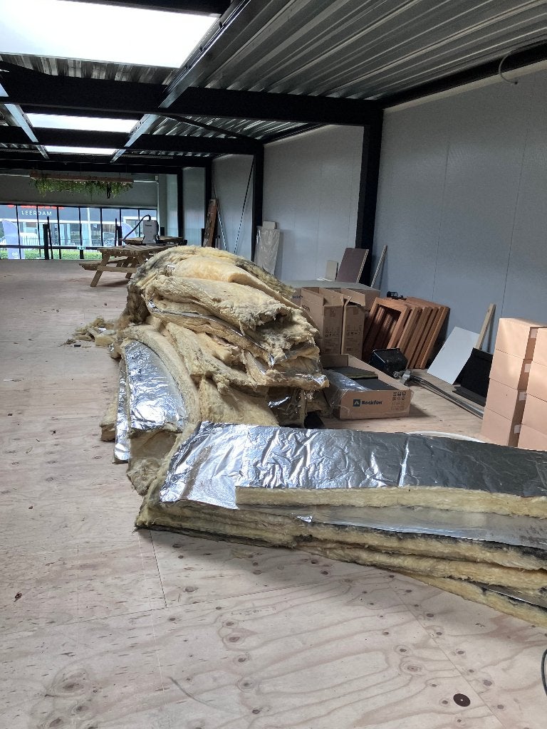Isolatiemateriaal  GRATIS afhalen, Doe-het-zelf en Verbouw, Isolatie en Afdichting, Ophalen, Overige materialen, 4 tot 8 cm, Gebruikt