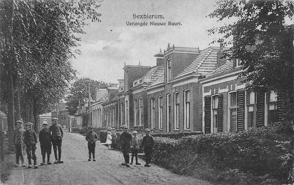 703-313-033 Sexbierum Verlengde Nieuwe Buurt, Verzamelen, Ophalen of Verzenden, Voor 1920, Friesland