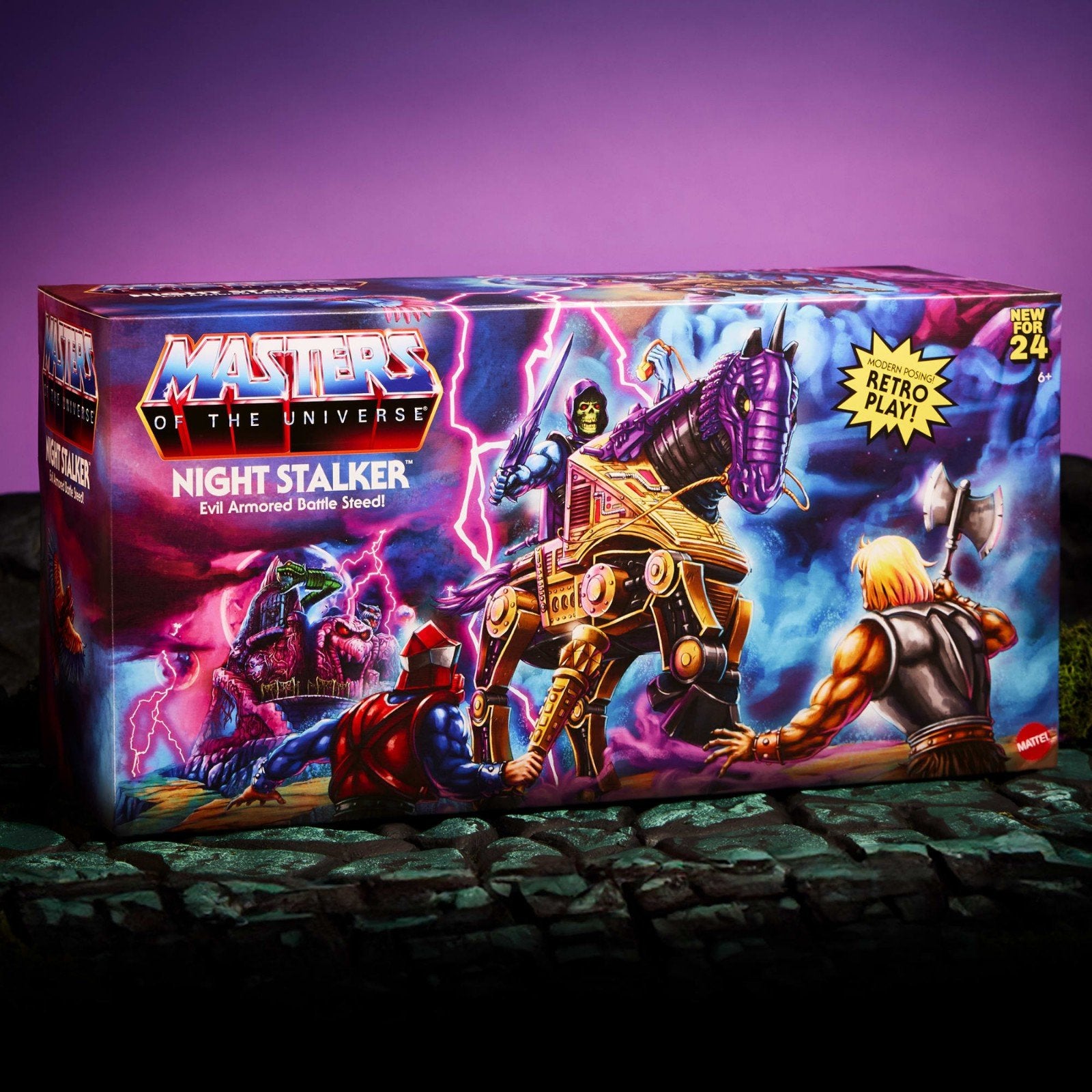 Masters of the Universe Mattel Origins Night Stalker, Ophalen of Verzenden, Nieuw