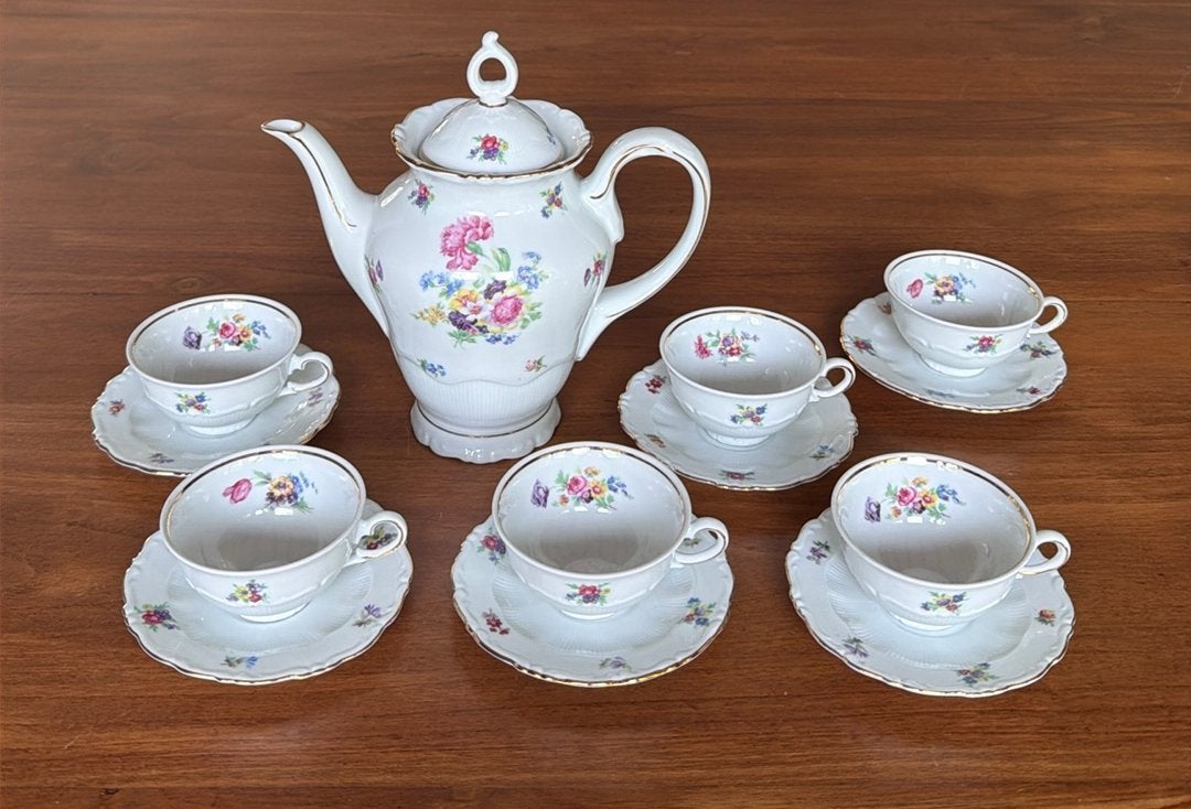 Schirnding Bavaria koffieservies espresso, Overige typen, Ophalen of Verzenden, Zo goed als nieuw, Overige stijlen