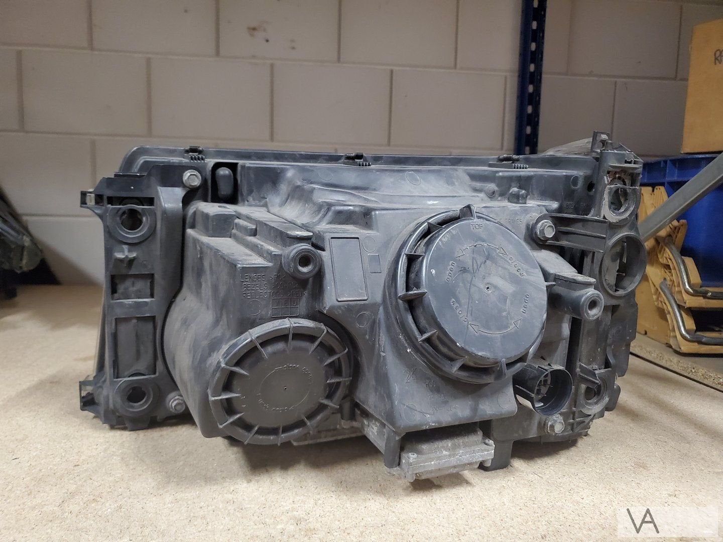 Range Rover Sport 2006 - 2011 koplamp rechts XENON met bocht, -, -, Ophalen of Verzenden, -