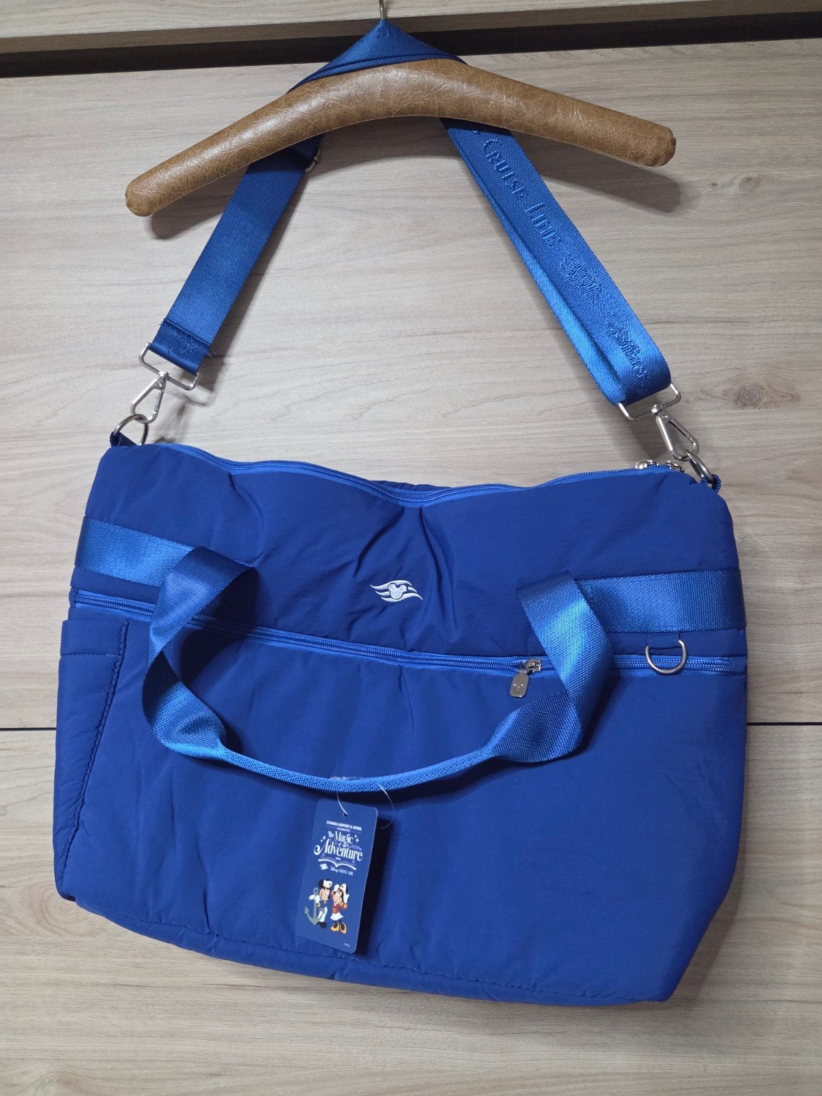 Disney Cruise Line Duffelbag - Magic & Adventure (Nieuw), 30 cm of meer, Blauw, Nieuw, Ophalen of Verzenden
