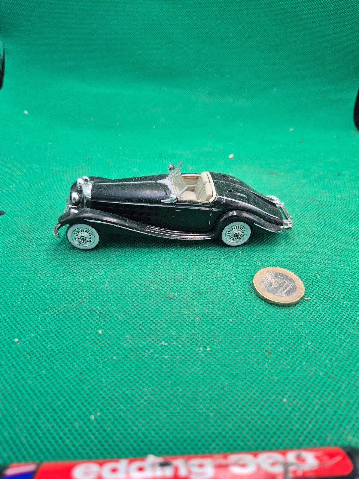 578 Mercedes Benz 540K 1/43 Mercedes collection, Ophalen of Verzenden, Zo goed als nieuw, Auto, Overige merken