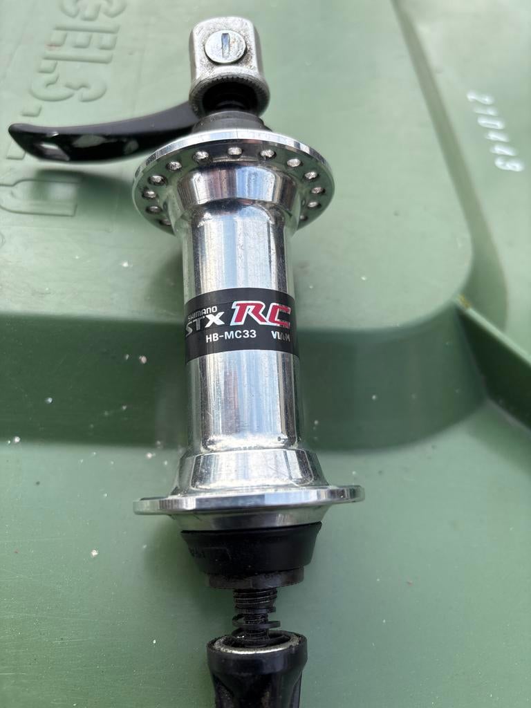 Shimano STX RC HB-MC33 Voorwielnaaf met Quick Release, Ophalen of Verzenden, Gebruikt, Wiel