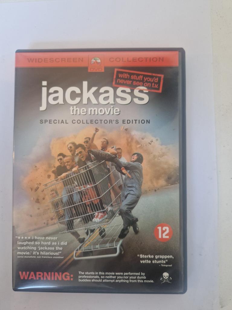 Jackass The Movie - Special Collector's Edition DVD, Vanaf 12 jaar, Ophalen of Verzenden, Actiekomedie