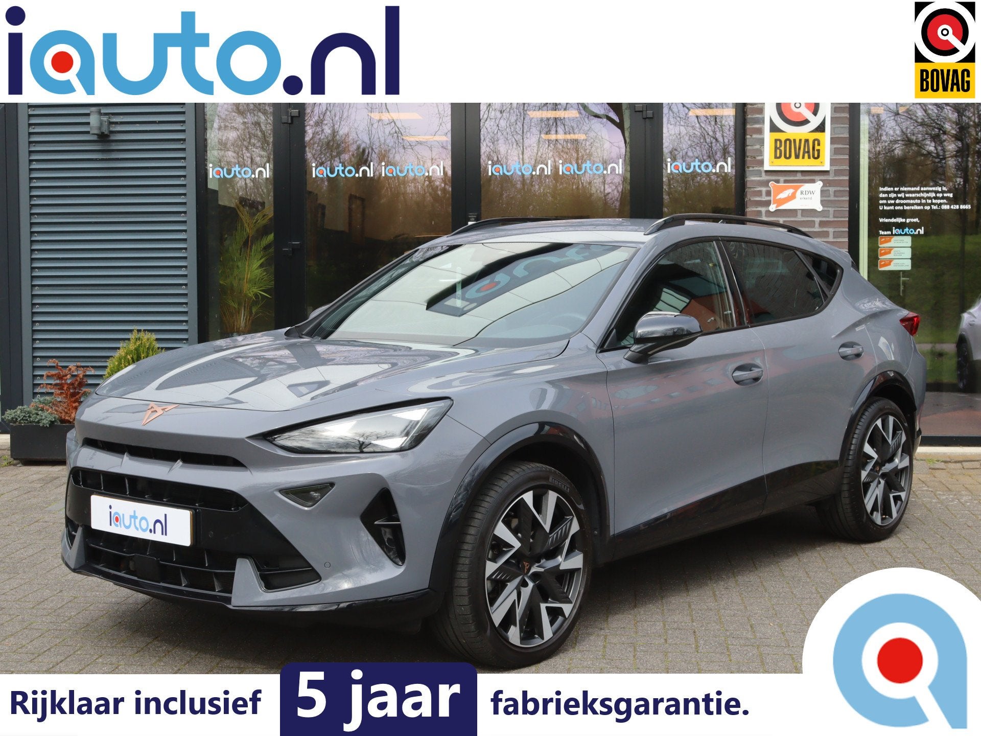 CUPRA Formentor 1.5 TSI 110kW DSG NIEUW MODEL Matrix LED/DCC, 12 maanden, 15 km/l, 4 cilinders, Leder en Stof