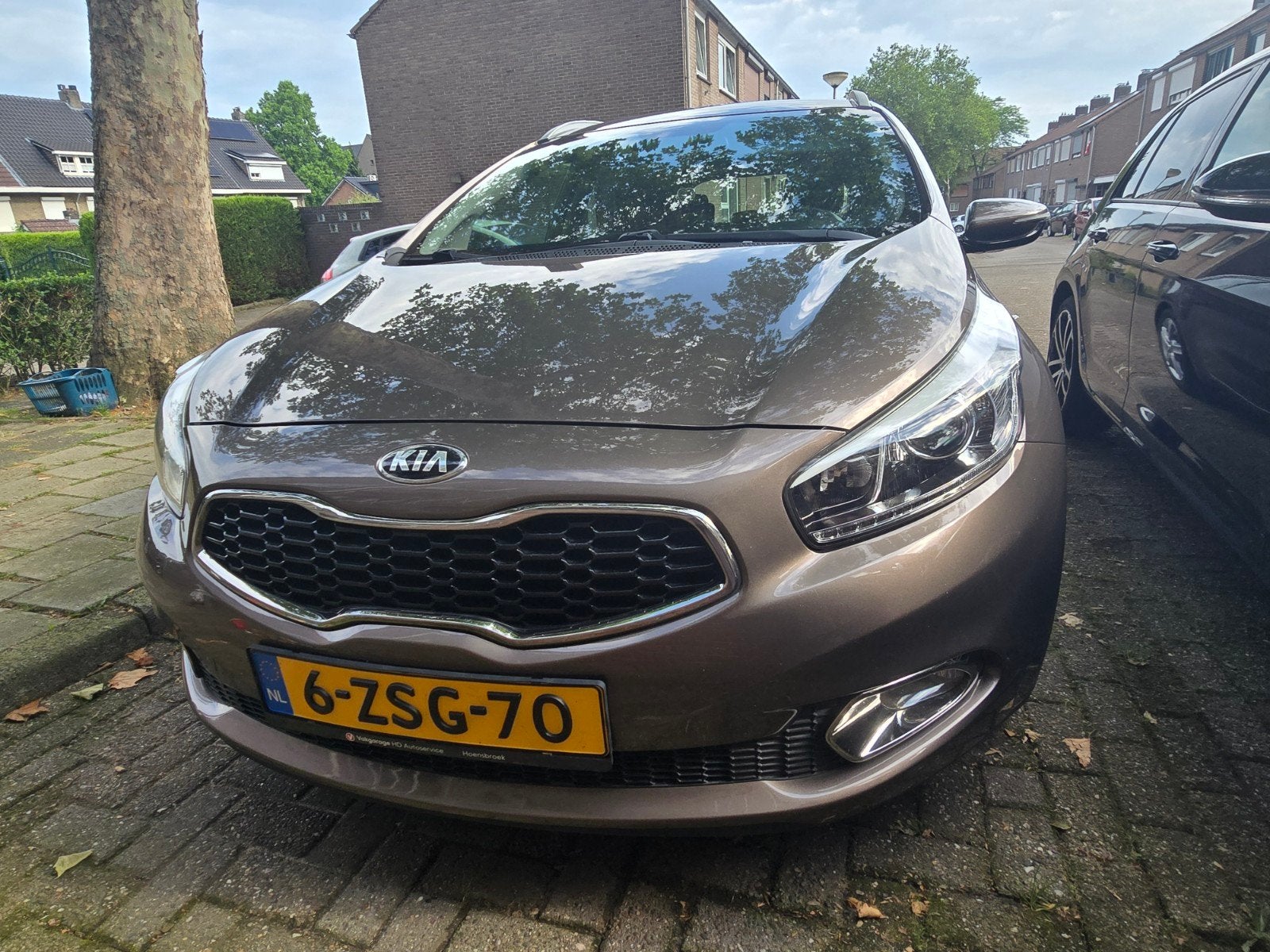 Kia (Pro) Cee d 1.6 GDI Sporty Wagon 2015 Bruin, Auto's, Voorwielaandrijving, Euro 5, 4 cilinders, Bruin