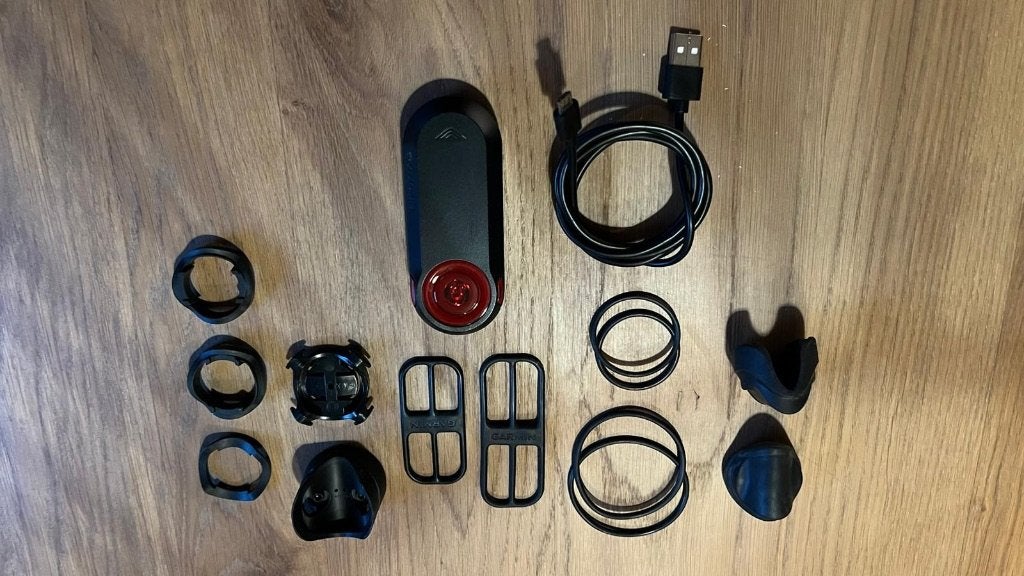 Garmin varia RTL 515 Radar achterlicht z.g.a.n., Ophalen of Verzenden, Zo goed als nieuw, Accu, Achterlicht