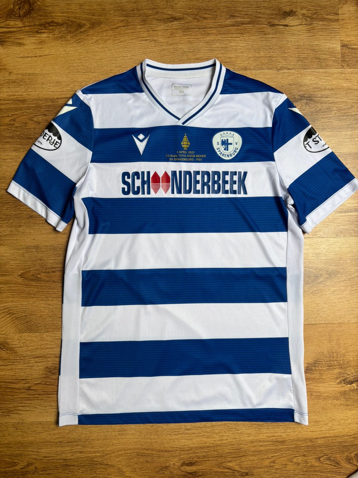 SV Spakenburg Vs PSV Shirt, Ophalen of Verzenden, Zo goed als nieuw, Overige binnenlandse clubs, Shirt