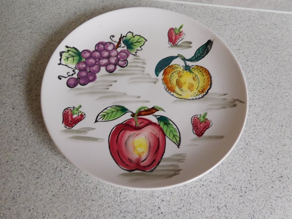 Bord 23 cm Fruit Ironstone Ware Eaglebrand, Ophalen of Verzenden