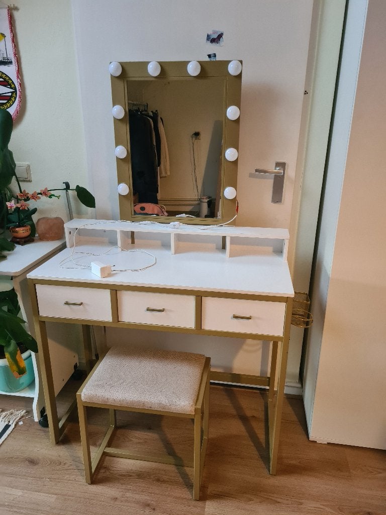 Make up tafel/ kaptafel, Ophalen, Overige materialen, 50 tot 100 cm, Zo goed als nieuw