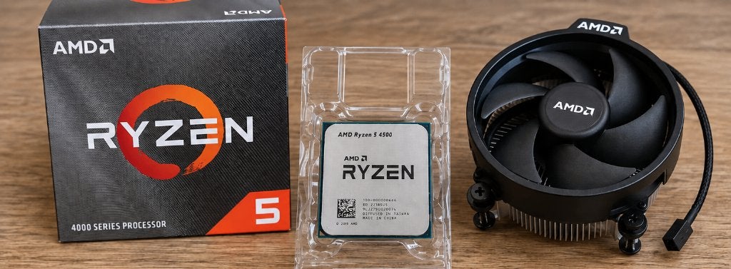 ryzen 5 4500, Computers en Software, 6-core, Zo goed als nieuw, Socket AM4, 3 tot 4 Ghz