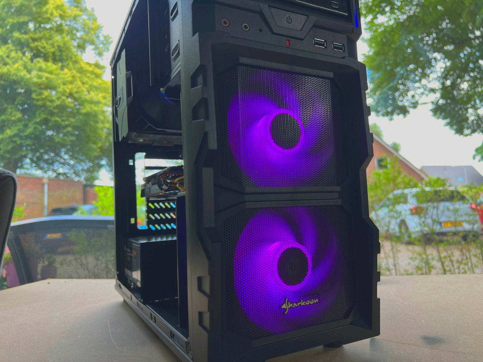 Custom Budget RGB Game PC -  Core i7 - GTX660 2GB - 12GB RAM, Maintake, Maintake, 8 GB, Refurbished