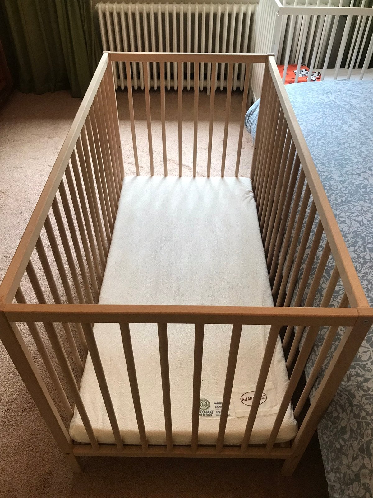 Ikea Gulliver kinder bed met coco-mat skiouros matras, Ophalen, Zo goed als nieuw, Ledikant