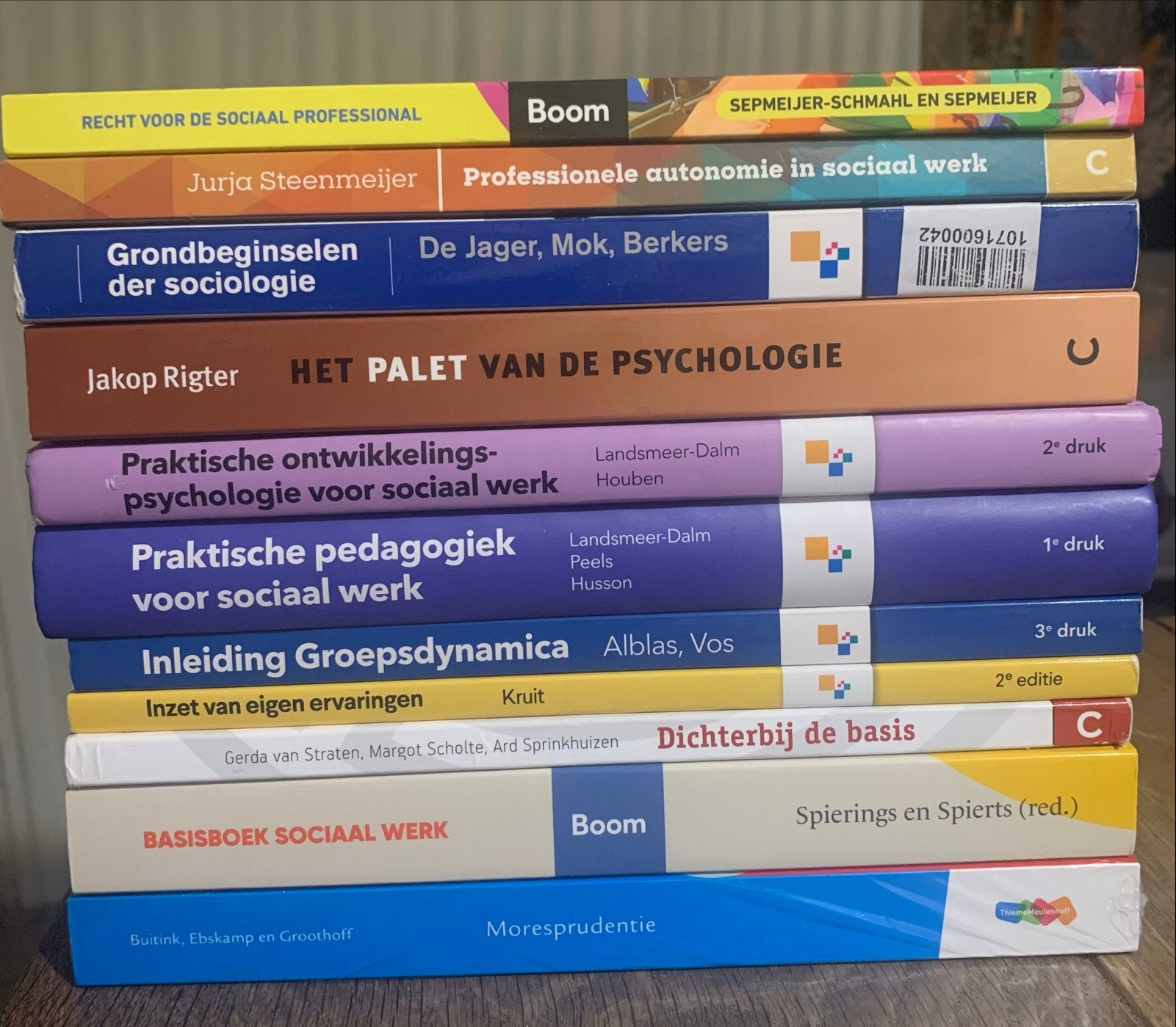 Studieboeken Social Work 25/26 - Zo goed als nieuw, Ophalen of Verzenden, Gamma, Zo goed als nieuw, HBO