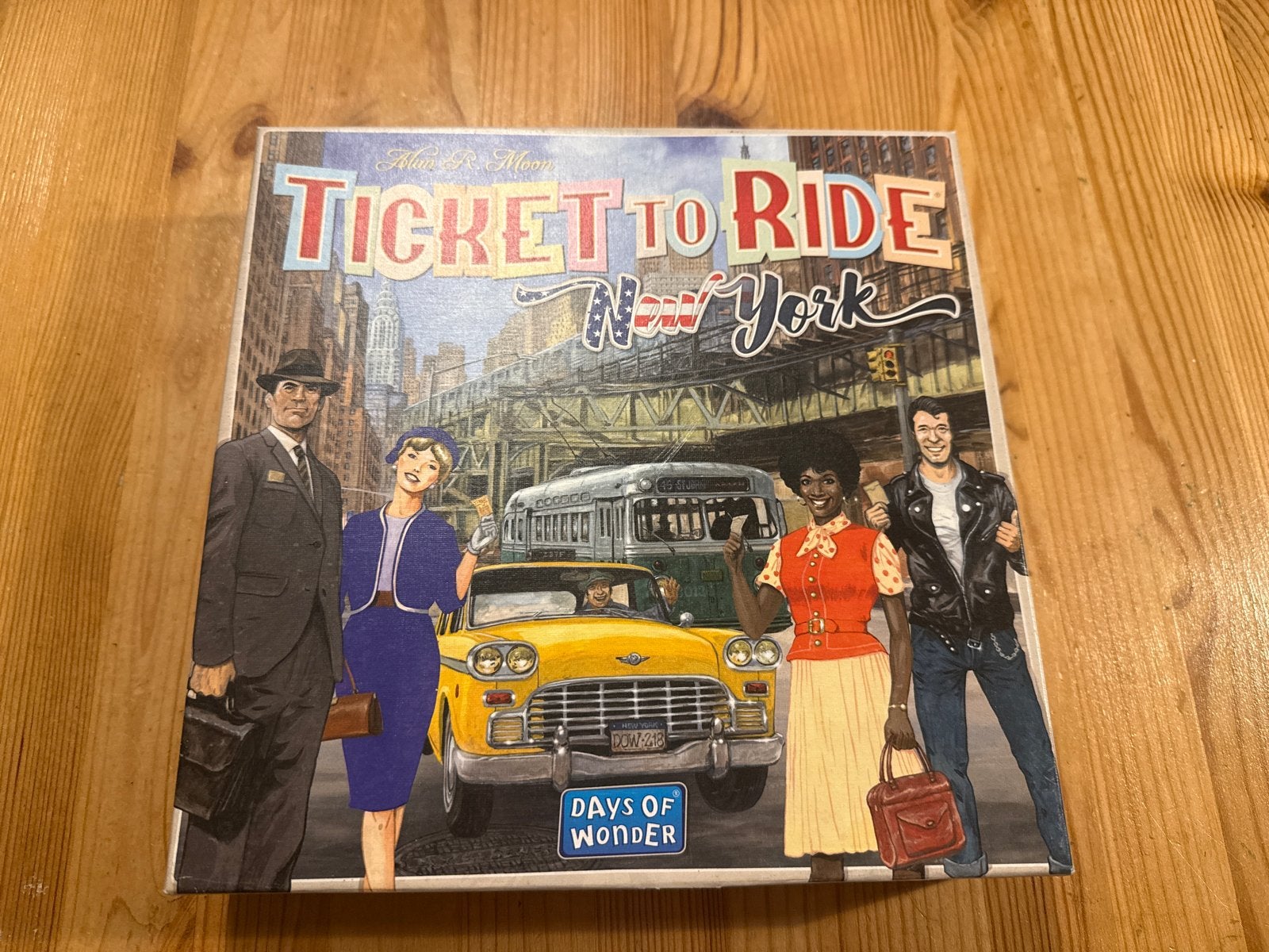 Ticket to Ride New York - Bordspel, Drie of vier spelers, Ophalen of Verzenden, Zo goed als nieuw