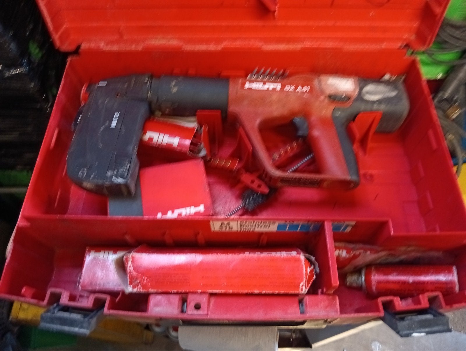 Hilti DX A41 Schiethamer in Koffer - Gebruikt, Ophalen of Verzenden, Gebruikt, Overige typen, Hilti