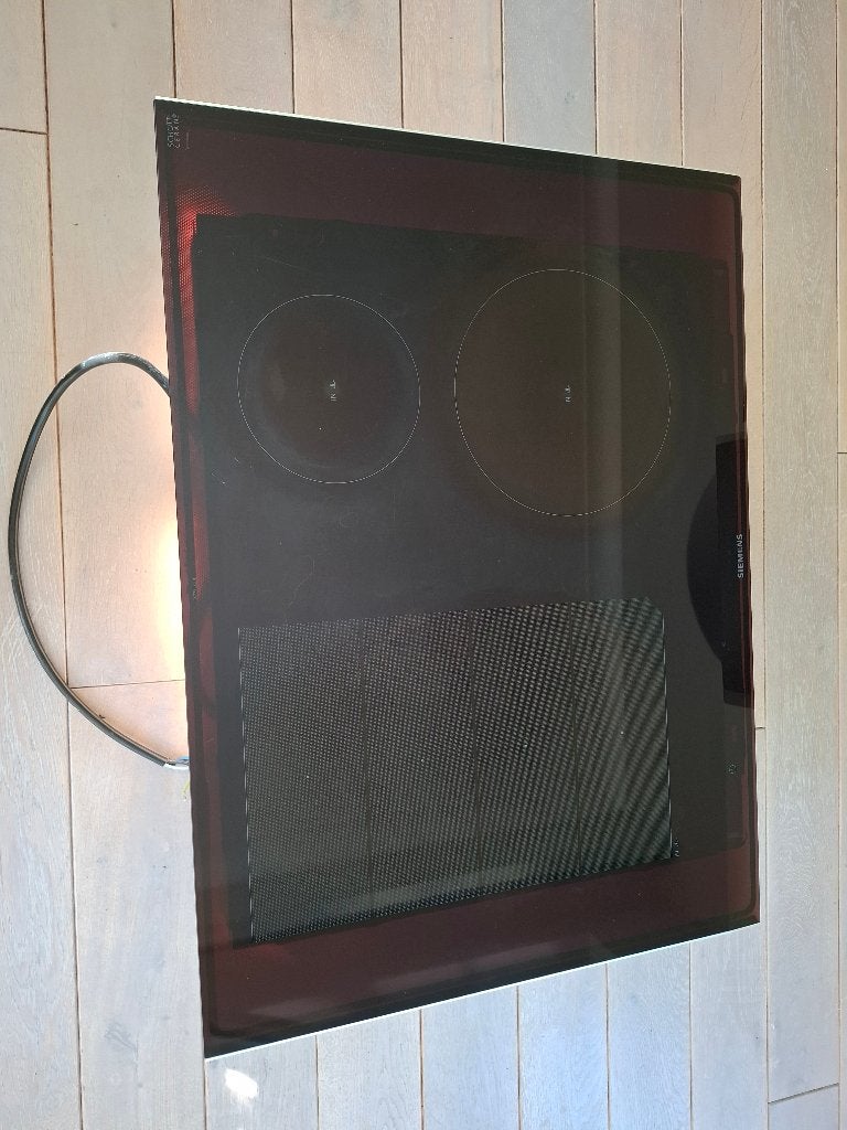 inductie kookplaat merk Siemens, Witgoed en Apparatuur, Kookplaten, Ophalen, Gebruikt, 4 kookzones, Inbouw