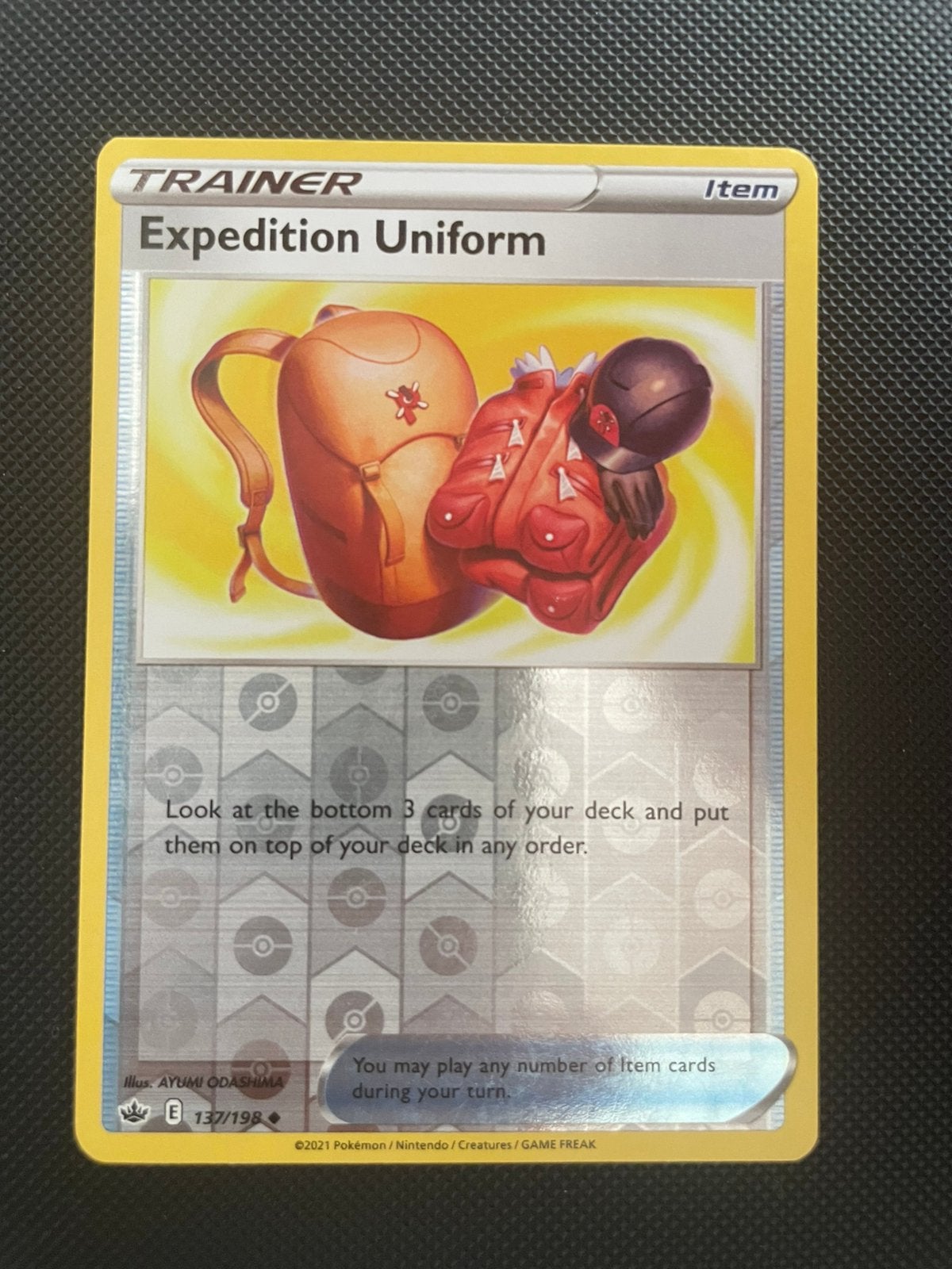 Expedition Uniform 137/198 Reverse Holo Chilling Reign, Verzenden, Zo goed als nieuw