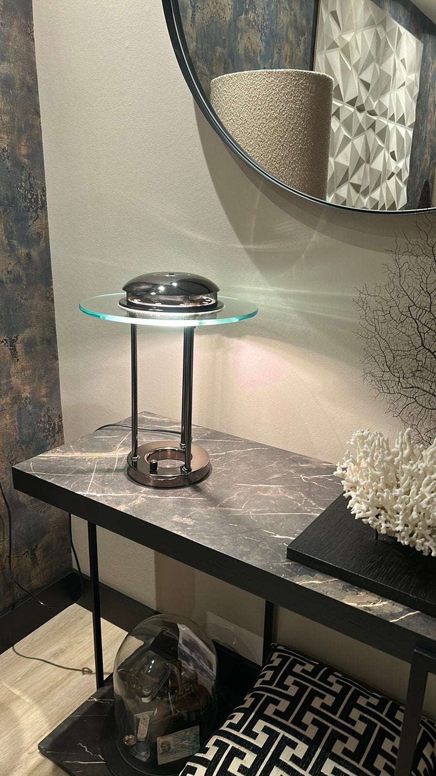 Robert Sonneman Design Boxford Bureaulamp vintage Jaren 80, Ophalen of Verzenden, Gebruikt, Minder dan 50 cm