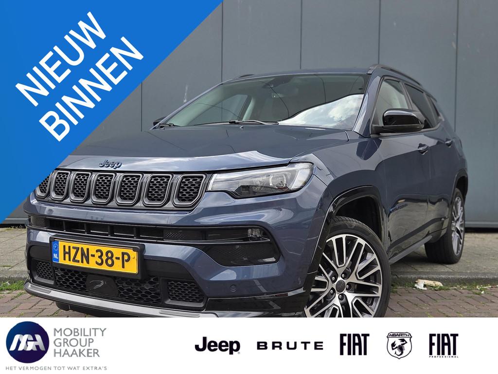 Jeep Compass 4xe 240 Plug-in Hybrid Electric Summit | Apple-, Auto's, Jeep, Bedrijf, Te koop, Compass, 4x4, ABS, Achteruitrijcamera
