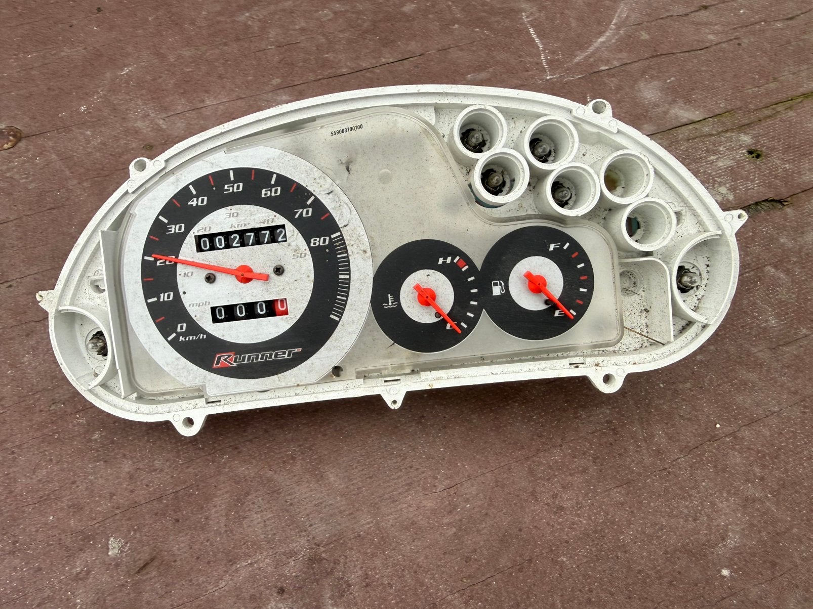 Gilera runner dashboard / cockpit / teller, Ophalen of Verzenden, Zo goed als nieuw, Overige typen, Overige merken