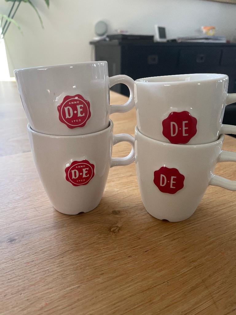 Douwe Egberts mokjes, Huis en Inrichting, Nieuw, Ophalen of Verzenden, Overige stijlen, Kop(pen) en/of Schotel(s)