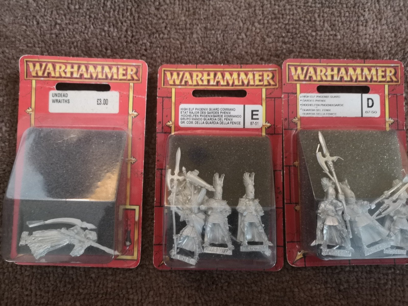 Warhammer blisters nieuw, Ophalen of Verzenden, Nieuw, Warhammer, Figuurtje(s)
