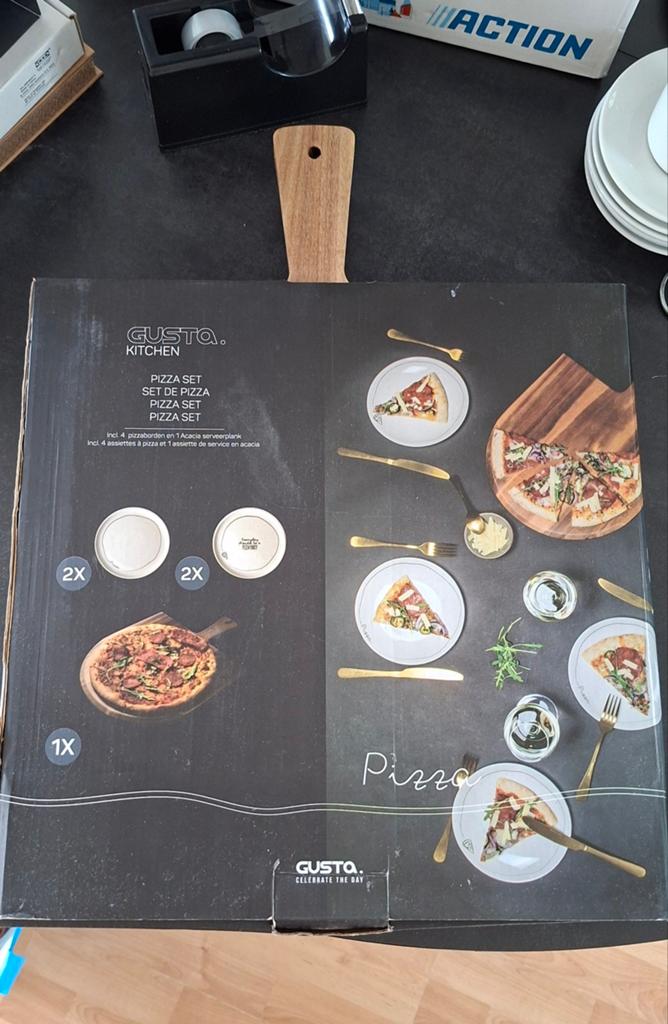 Gusta Kitchen Pizza Set, Ophalen, Overige materialen, Overige typen, Nieuw