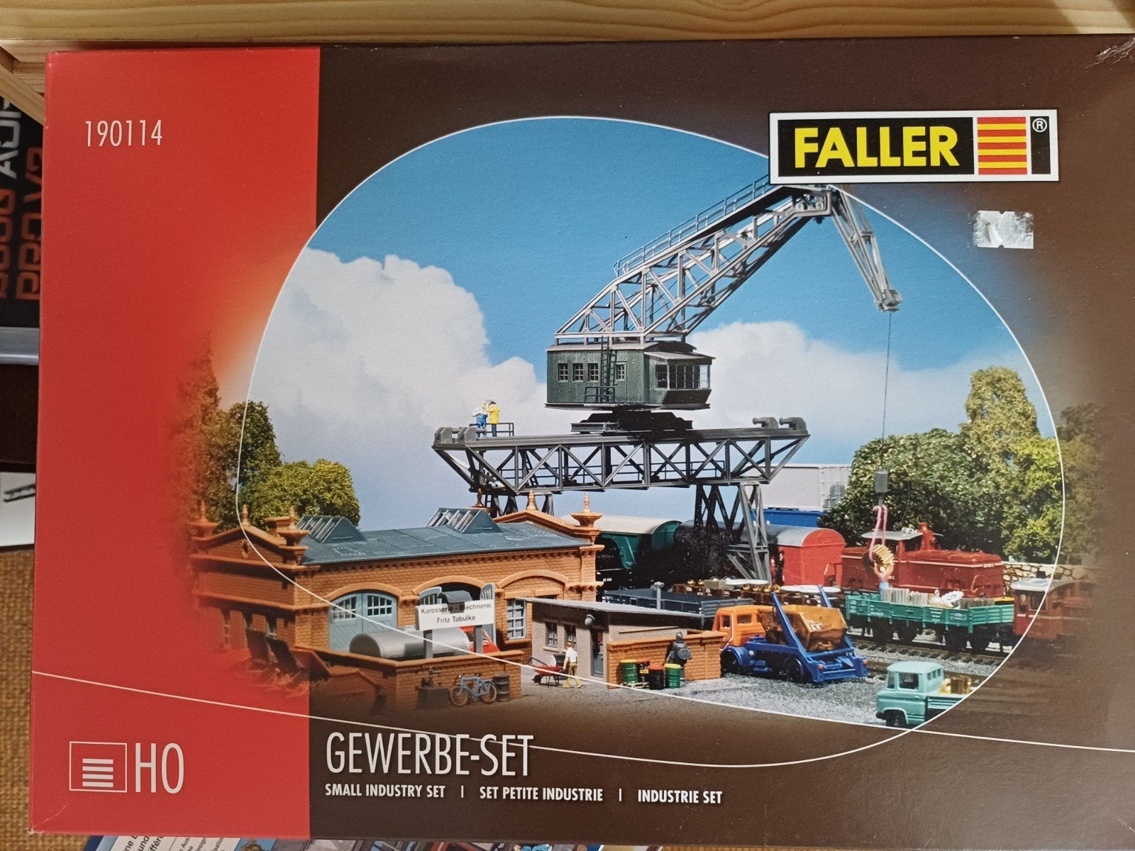 Faller H0 Gewerbe-Set - Kleine Industrie Set, Overige merken, 1:50 of kleiner, Overige typen, Nieuw