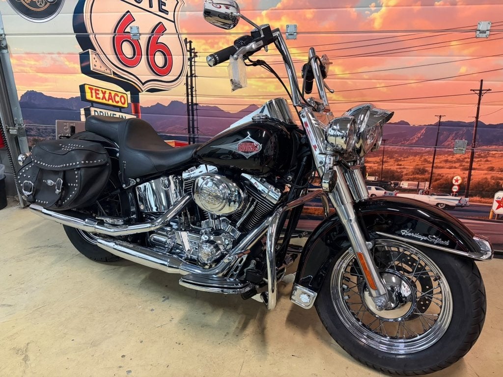 Harley Davidson Heritage Twin-cam 1450 2001 nieuwe spanners, 2 cilinders, Occasion, Bedrijf, Handgeschakeld