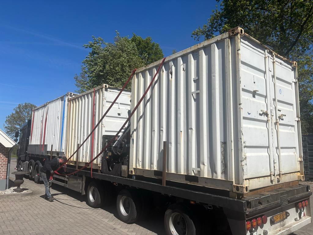 10 ft container opslagcontainer bouwcontainer zeecontainer, Ophalen
