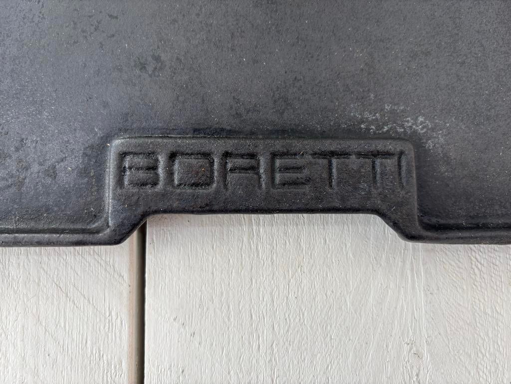 Boretti grillplaat 44 cm x 25 cm, Ophalen, Gebruikt