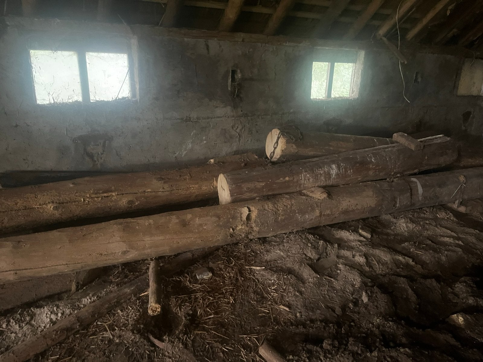 Robuuste Houten Balken - Diverse Lengtes en Diktes, Doe-het-zelf en Verbouw, Hout en Planken, Ophalen, Gebruikt, Balk, Overige houtsoorten