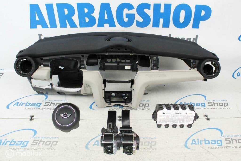 Airbag set - Dashboard zwart/wit Mini Cooper F55 F56 F57, Auto-onderdelen, Gebruikt, Ophalen of Verzenden