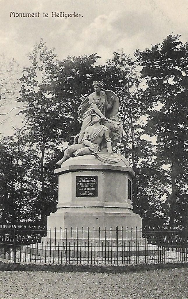 Heiligerlee- -Monument., Verzenden, 1920 tot 1940, Ongelopen, Groningen