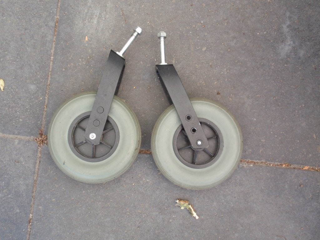 wielen voor rolstoel of rollator, Verzenden, Gebruikt, Duwrolstoel