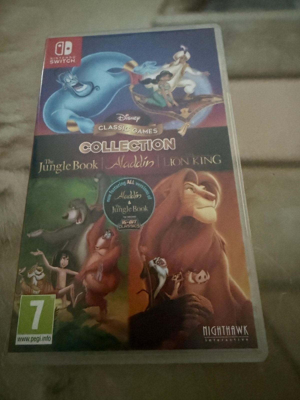 Disney Classic Games: Aladdin, Jungle Book & Lion King Switc, 1 speler, Nieuw, Ophalen of Verzenden, Platform