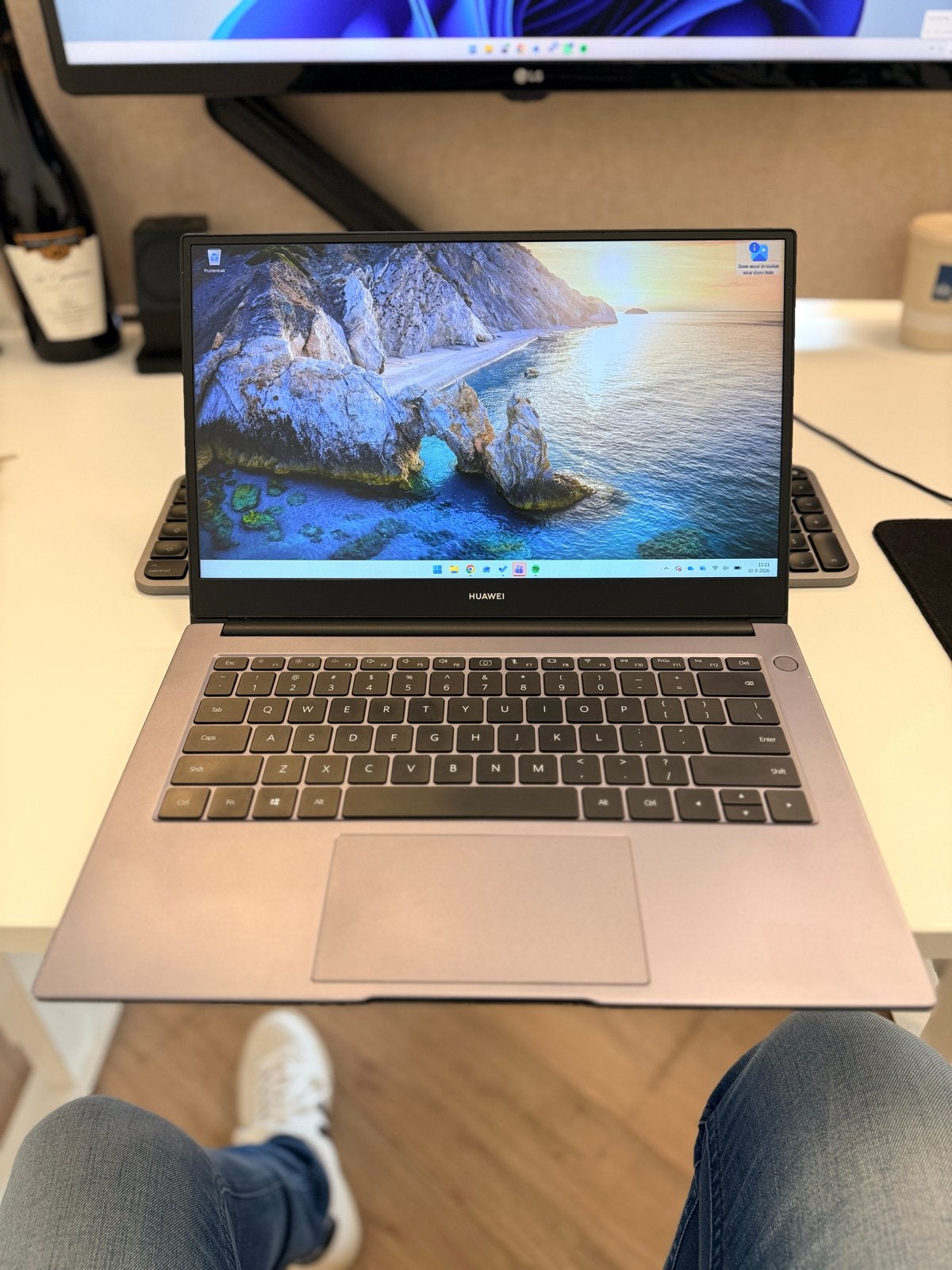 Huawei MateBook D 14 - Stijlvolle en Krachtige Laptop, Computers en Software, Ophalen of Verzenden, Zo goed als nieuw, 14 inch