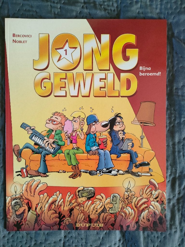 JONG GEWELD nr. 1 Bijna beroemd, Eén stripboek, Ophalen of Verzenden, Nieuw